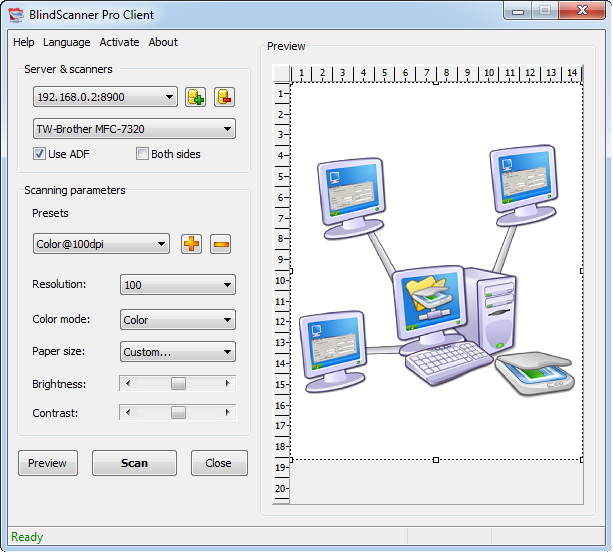 Click to view BlindScanner Pro 3.19 screenshot