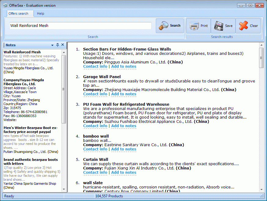 Screenshot for OfferSea 2.0